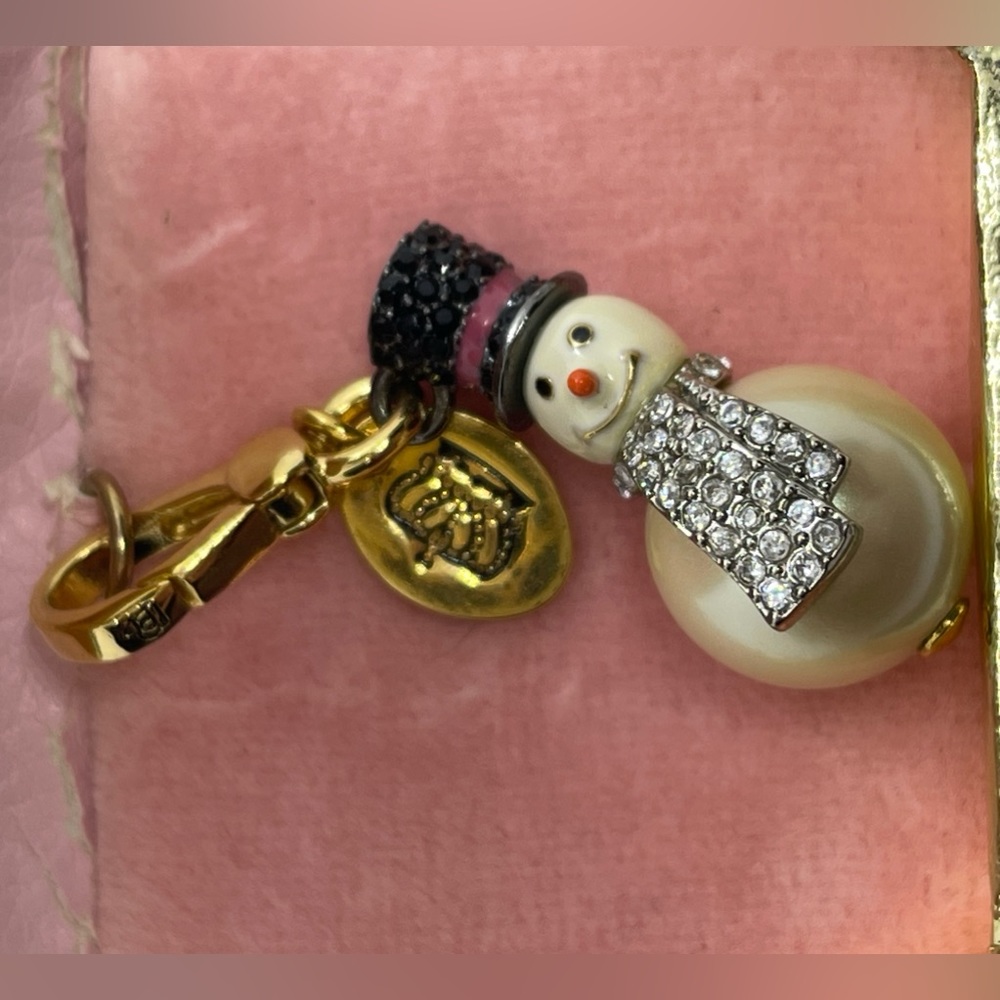 Vintage Y2K Juicy Couture Limited Edition Snowman 2007  Charm